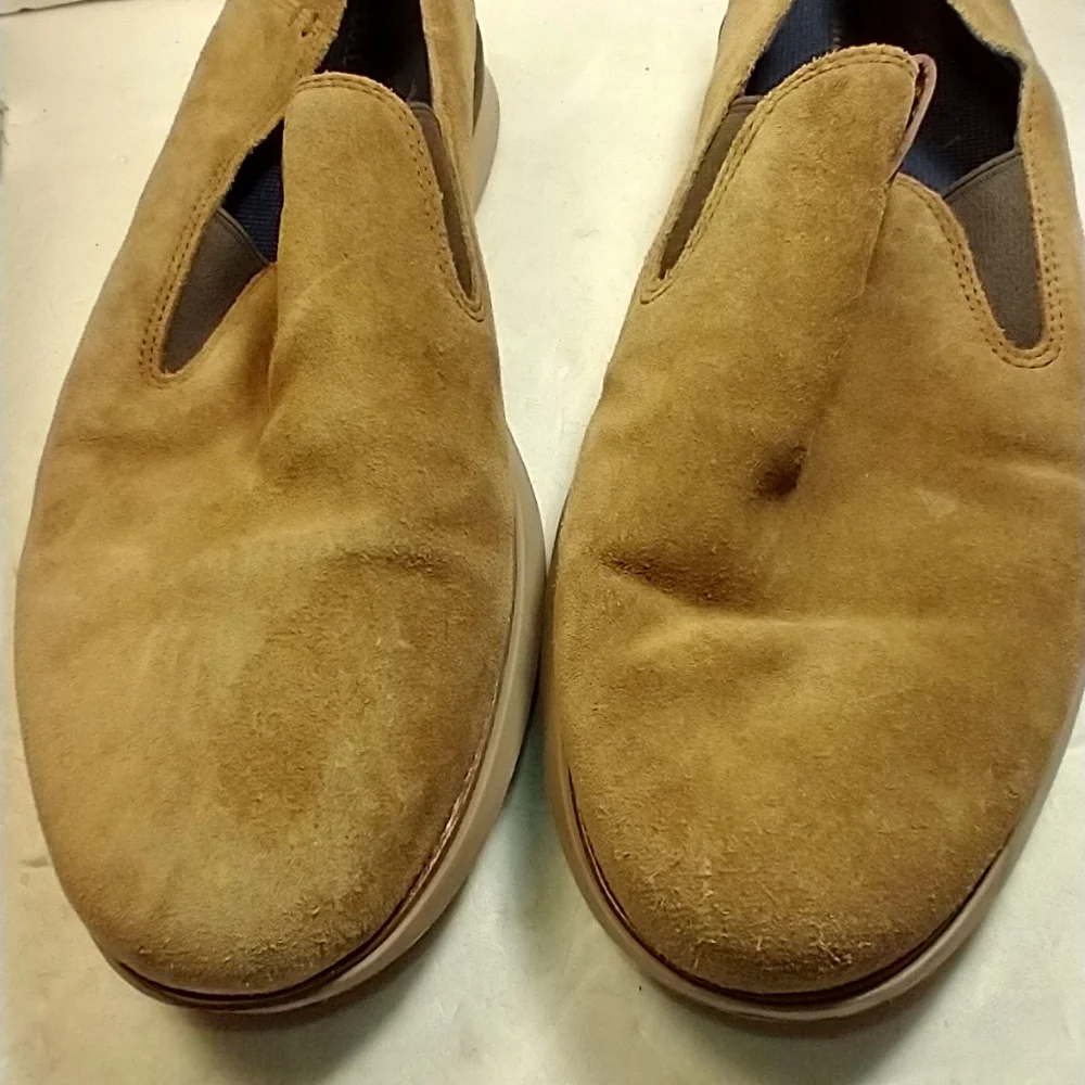 Cole Haan Grand OS Suede Slip On Casual Loafers Shoes Men's sz 11M